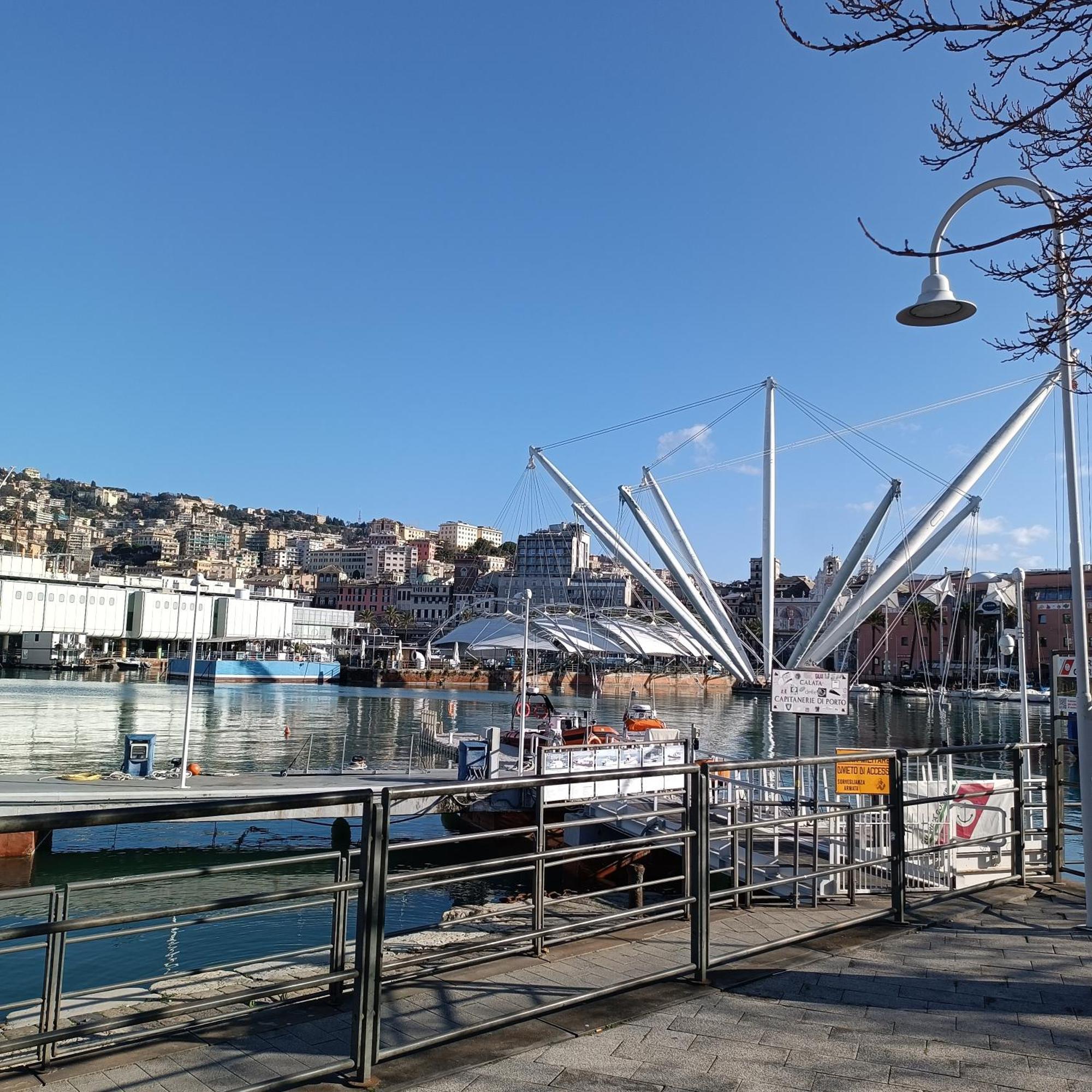 Appartamento Pietra Di Mare, Porto Antico Genova Kültér fotó